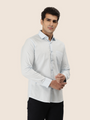 Sky Blue Shirt With Premium Cotton Lycra