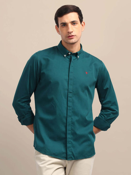 Amswan Shirt With Premium Cotton Lycra
