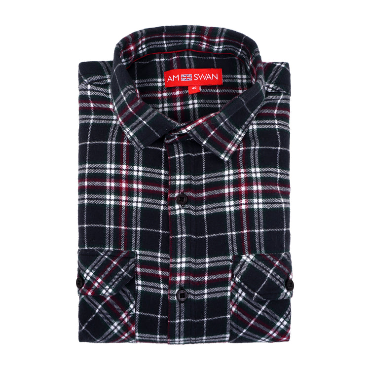 Premium Cotton flannel shirt With Stylish Buttoned Flap Pockets