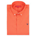 Orange Shirt With Premium Cotton Lycra