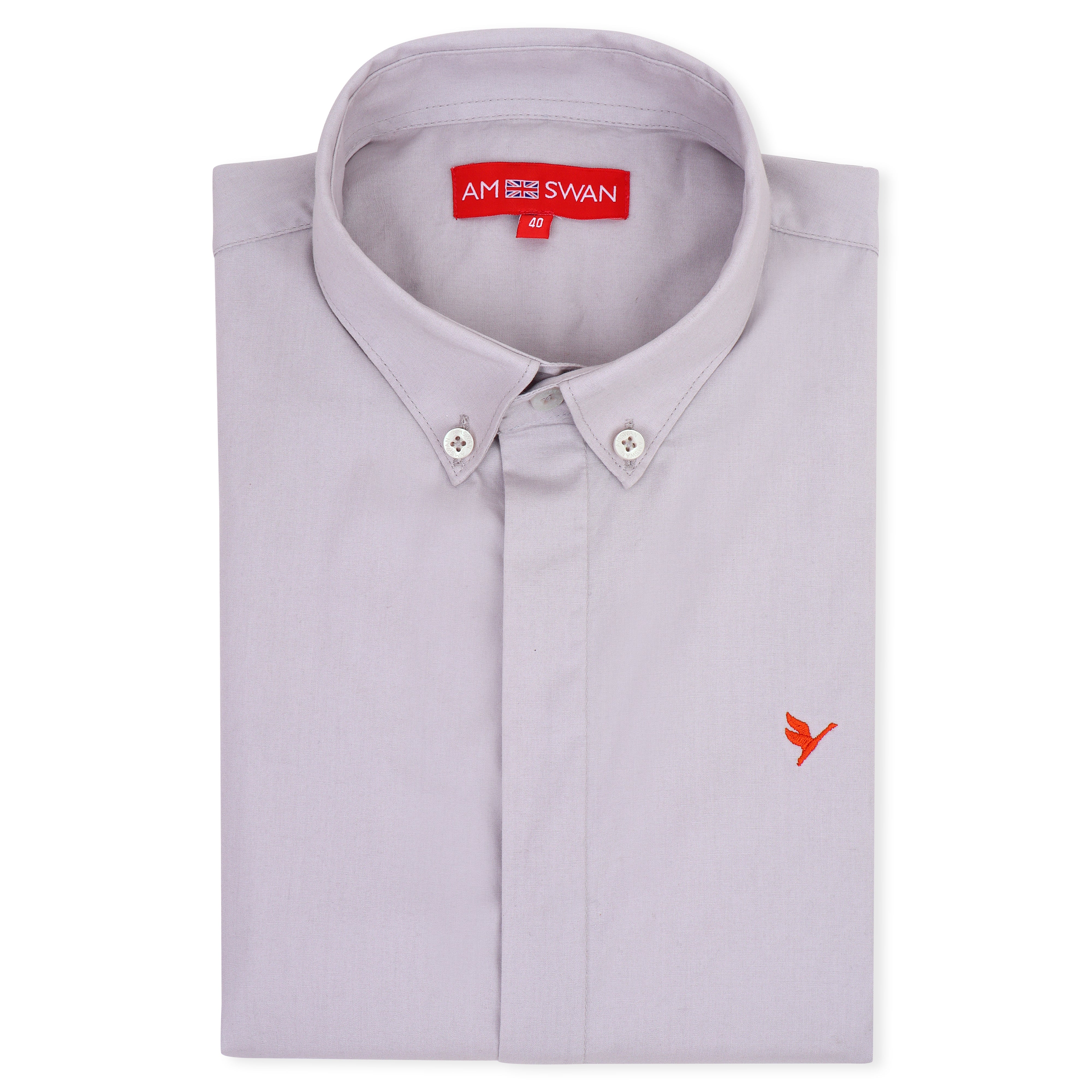 Grey Shirt With Premium Cotton Lycra