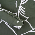 Men'S Premium Rayon Shirt With Jungle Print In Full Sleeve And Black Color