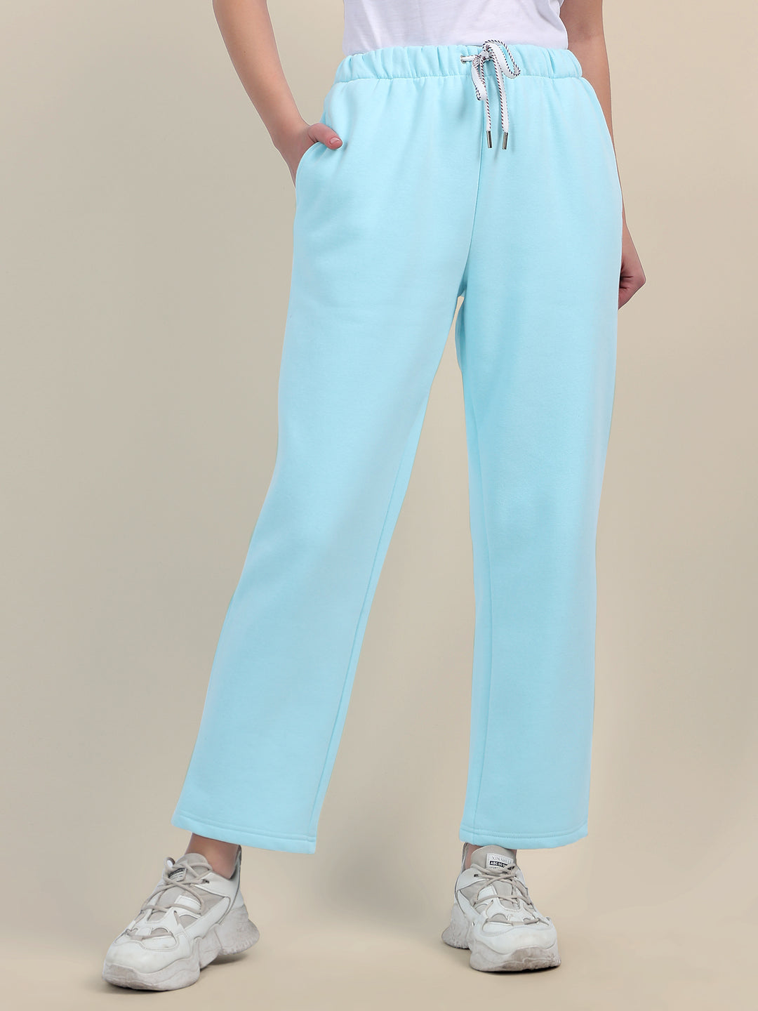 Amswan Womens Premium Cotton Aqua Sweatpant