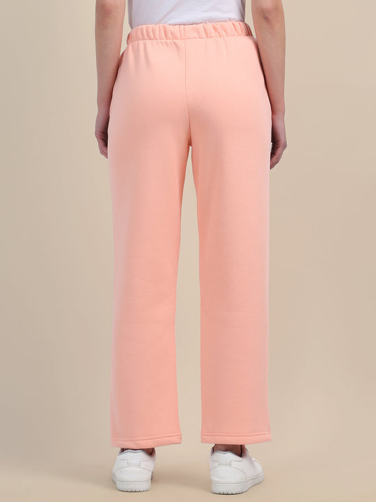 Amswan Womens Premium Cotton Peach Sweatpant