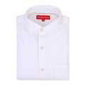 Premium Cotton Lycra Satin White Shirt