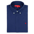 Navy Shirt With Premium Cotton Lycra