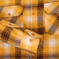 Premium Cotton Yellow Plaid Flannel Shirts