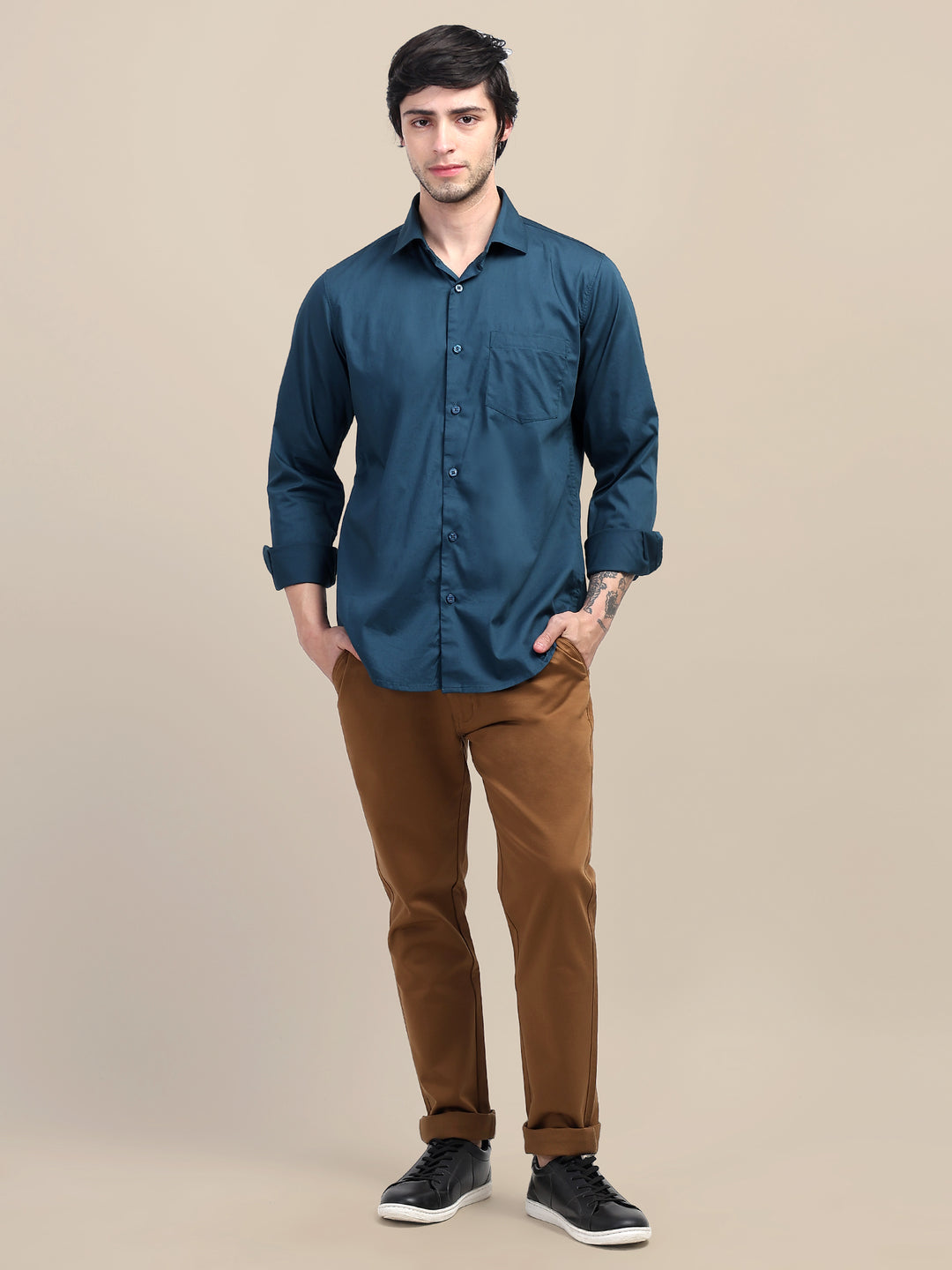 Premium Cotton Lycra Shirt