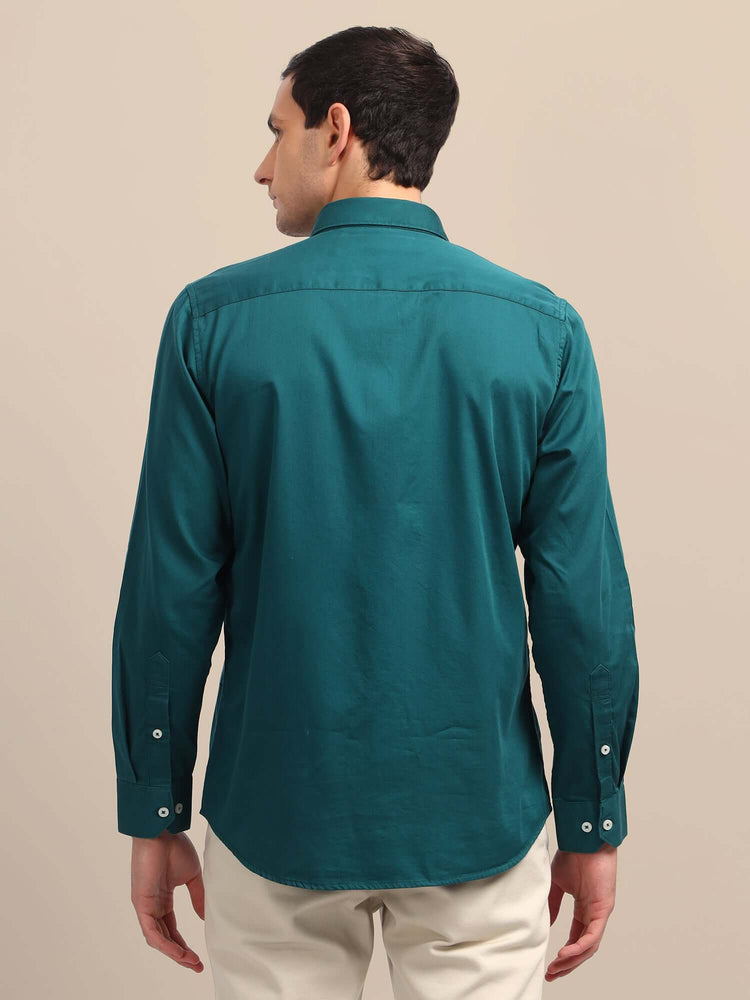Amswan Shirt With Premium Cotton Lycra