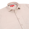 Premium Cotton Lycra Beige Shirts