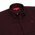 Brown Shirt With Premium Cotton Lycra
