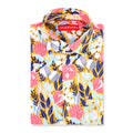 Men'S Floral Print Premium Rayon Shirt