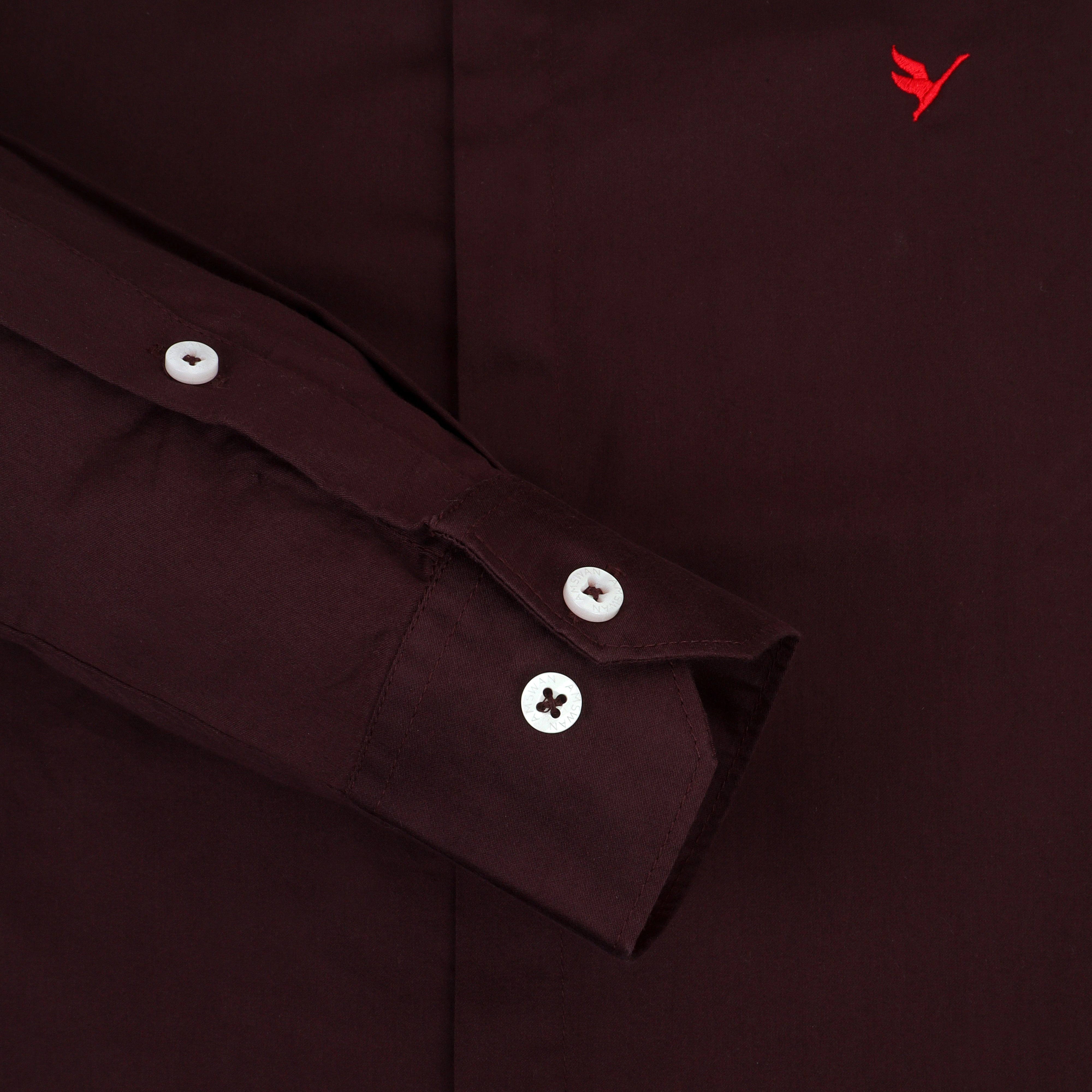 Brown Shirt With Premium Cotton Lycra