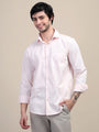 Pink Shirt With Premium Cotton Lycra