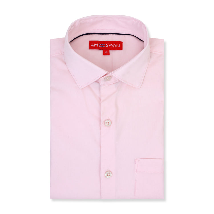 Pink Shirt With Premium Cotton Lycra
