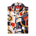 Smart Fit Abstract Printed Men'S Premium Rayon Shirt