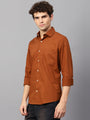 Premium Cotton Lycra Rust Shirt