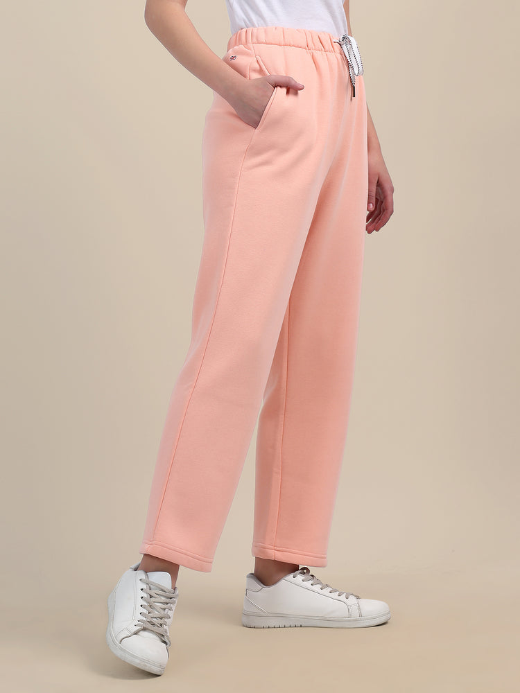 Amswan Womens Premium Cotton Peach Sweatpant