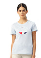 Women'S Premium Cotton Printed Half Sleeve T-Shirts