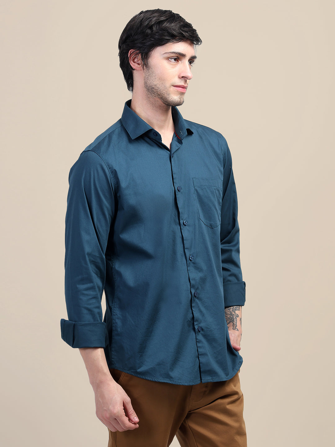 Premium Cotton Lycra Shirt