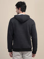 Amswan Men'S Black Stylish And Comfortable Fit Hoodie