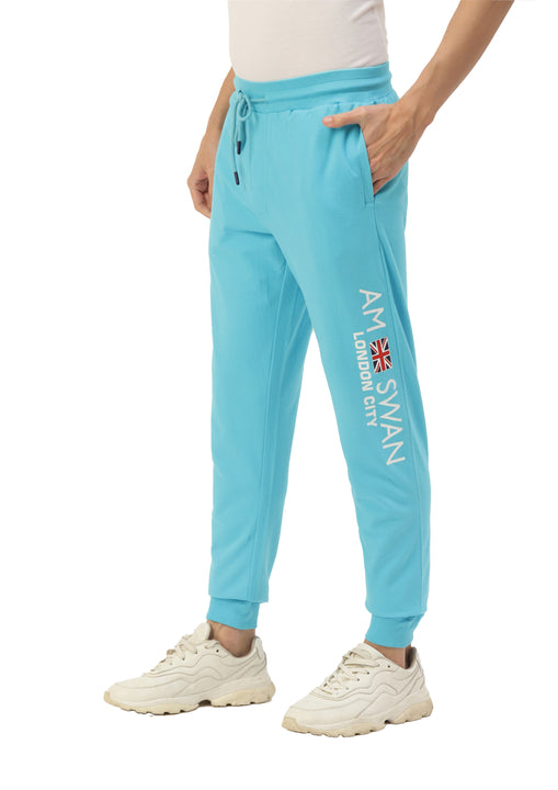 MENS PREMIUM COTTON PRINTED TRACK PANTS