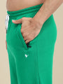 Amswan Men'S Green Sweat Pants