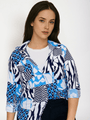Women'S Premium Rayon Shirt With Tropical Print