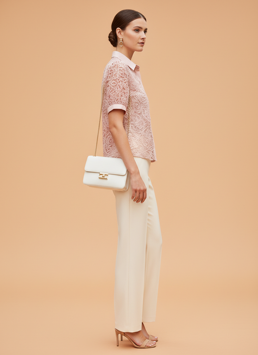 Luxury Embroidered Shirt For Womens