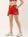WOMENS PREMIUM COTTON PRINTED SHORTS
