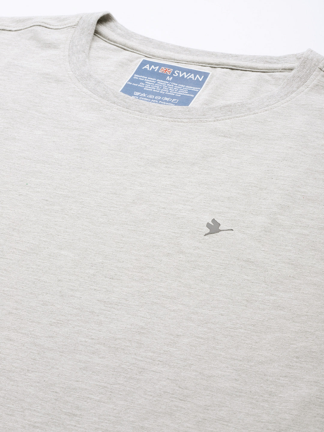 MENS COTTON RICH SOLID FULL SLEEVE CREW NECK T-SHIRTS