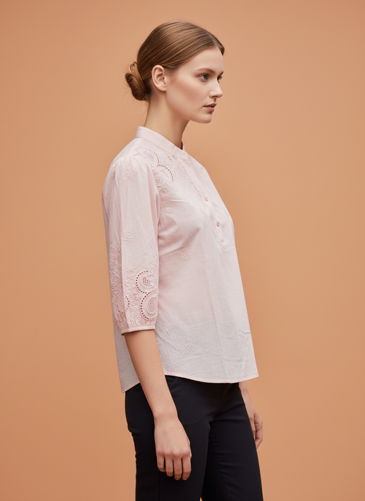 Luxury Embroidered Tops For Womens