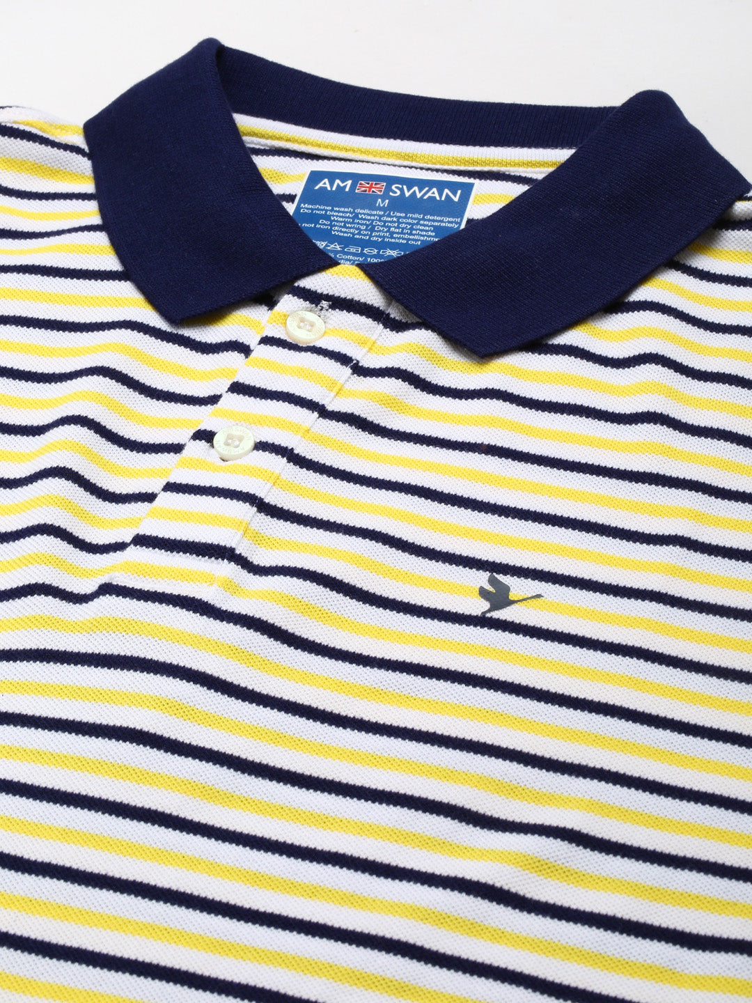 Men's Premium Striped Half Sleeve Polo