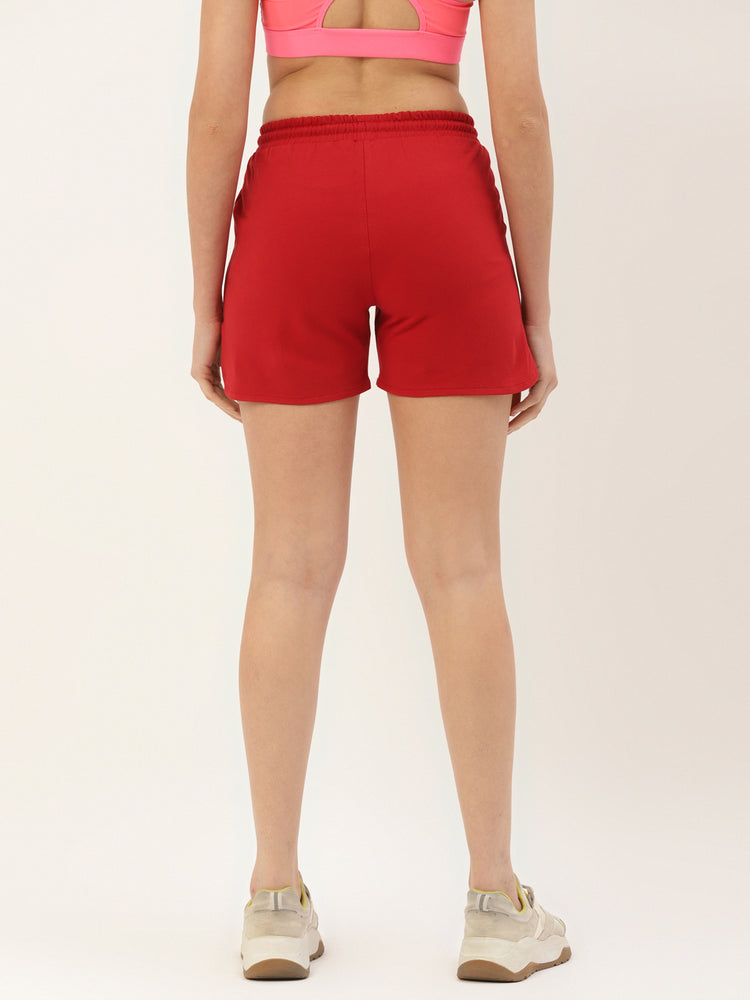 WOMENS PREMIUM COTTON PRINTED SHORTS