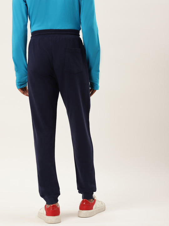 Mens Premium Cotton Printed Track Pants