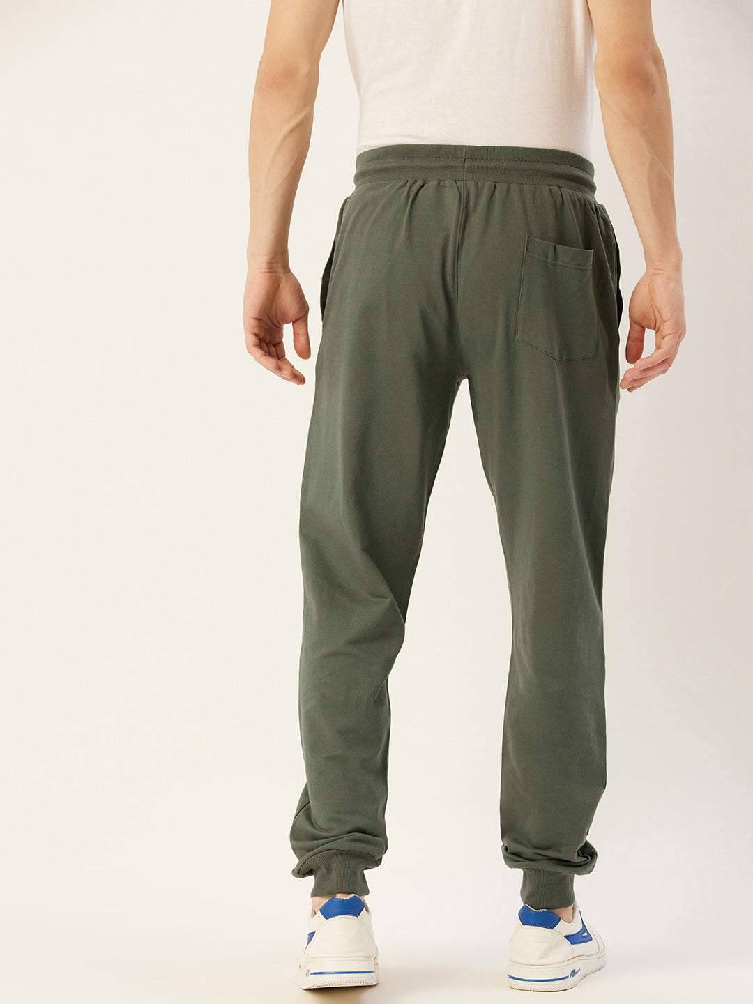Mens Premium Cotton Printed Track Pants
