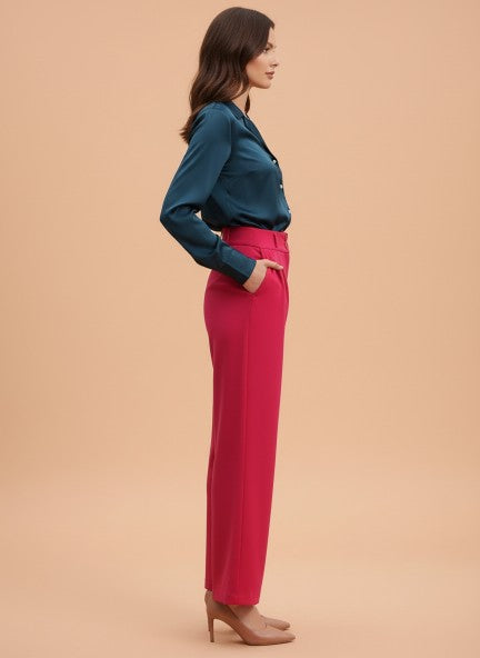 Banana Crepe Hibiscus K Pant