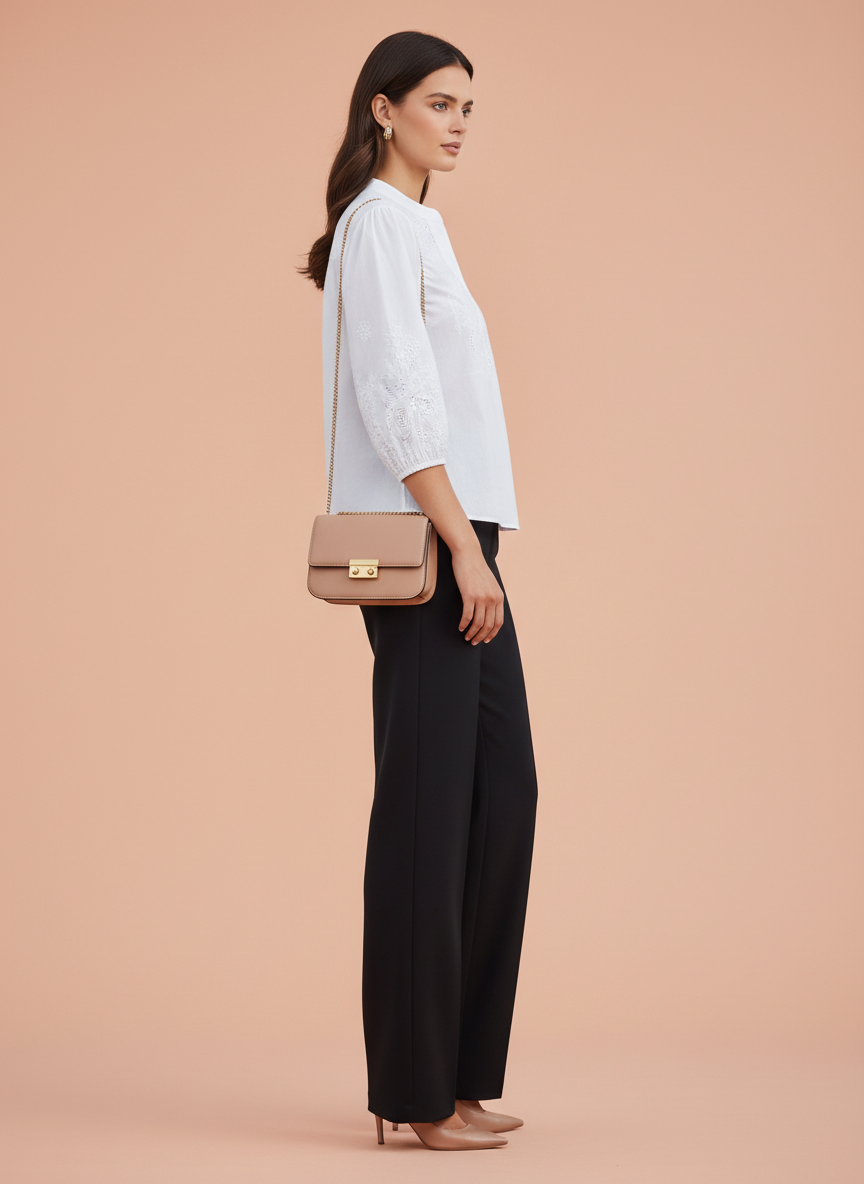 Luxury Embroidered Tops For Womens