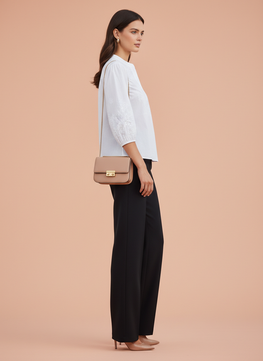 Luxury Embroidered Tops For Womens