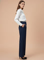 Women'S Luxury Banana Crepe Navy K Pant
