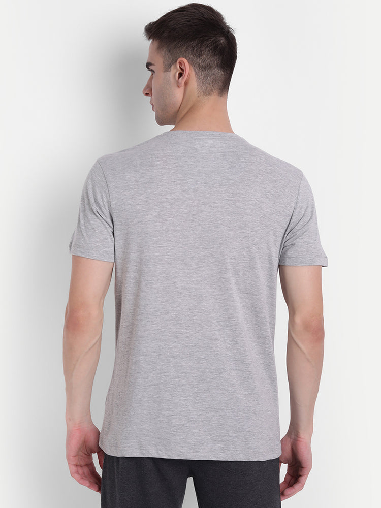 MENS PREMIUM COTTON PRINTED HALF SLEEVE CREW NECK T-SHIRTS
