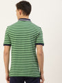 Premium Cotton Striped Half Sleeve Polo