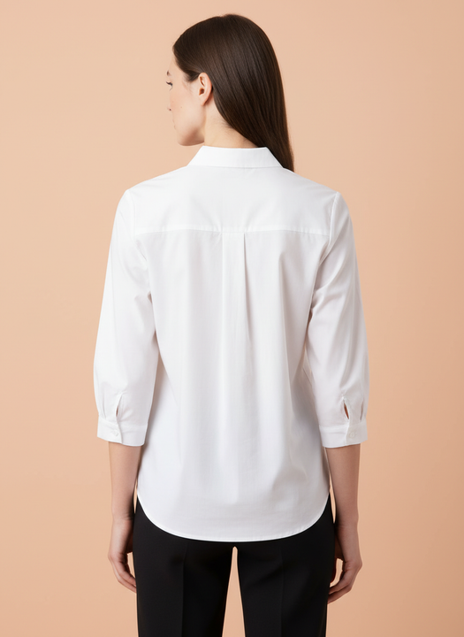 Luxury Floral Embossed Satin Top for Women