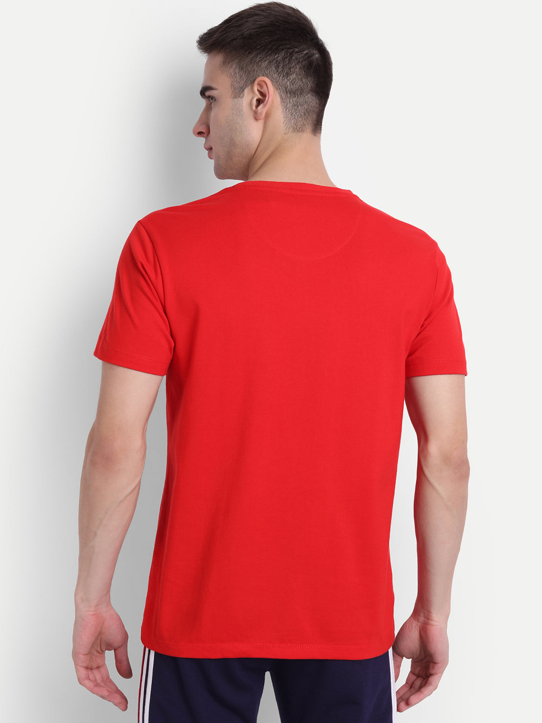 MENS PREMIUM COTTON HALF SLEEVE SOLID T-SHIRTS