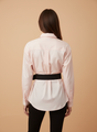 Ivory Grace Belted Women’s Shirt