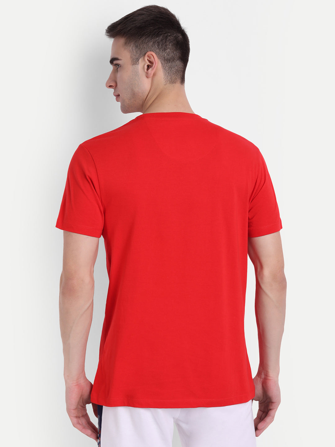 Mens Premium Cotton Printed Half Sleeve Crew Neck T-Shirts