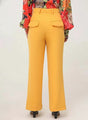 Banana Crepe Mango Straight Fit With Flap Pocket Trouser