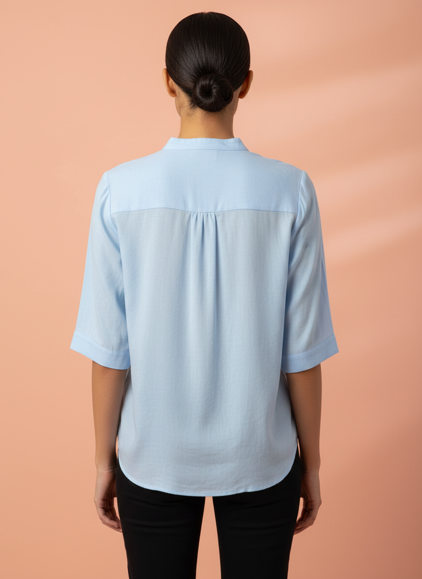 Luxury Floral Embossed Satin Top for Women