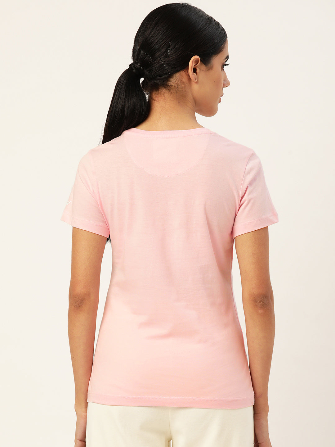 Womens Premium Cotton Printed Half Sleeve T-Shirts