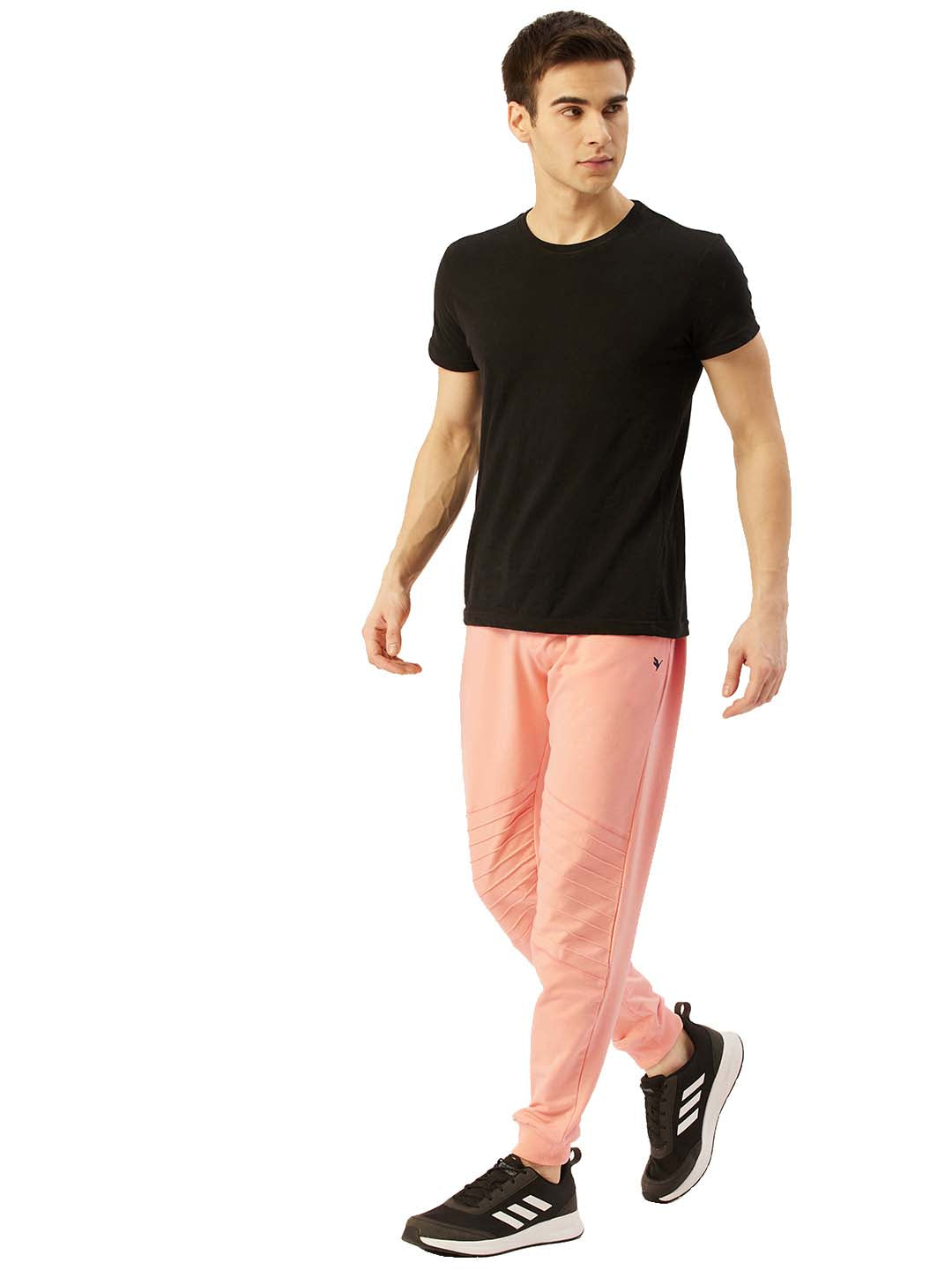 Mens Cotton Rich Lycra Track Pant